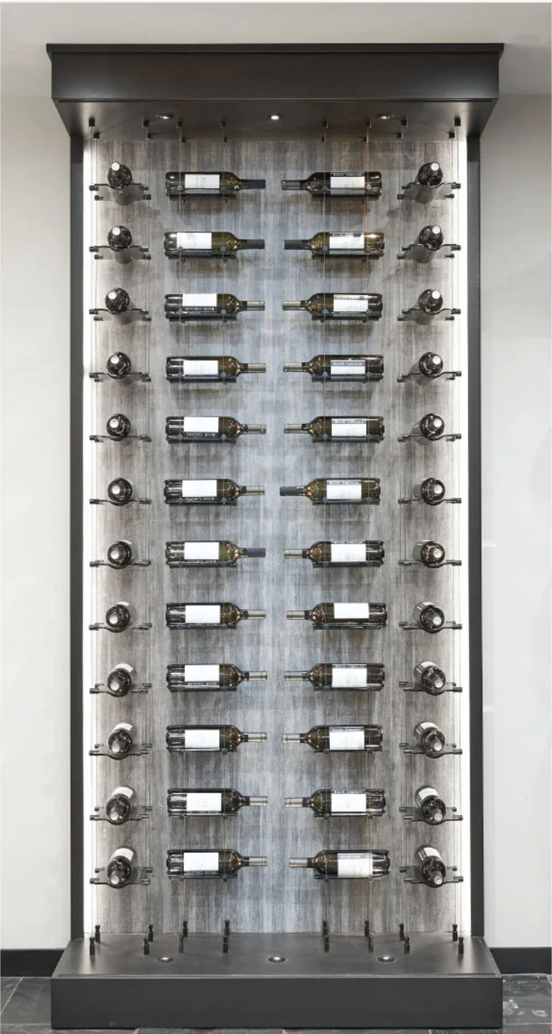 12 Bottle Float Cable Wine Racking Display Kit