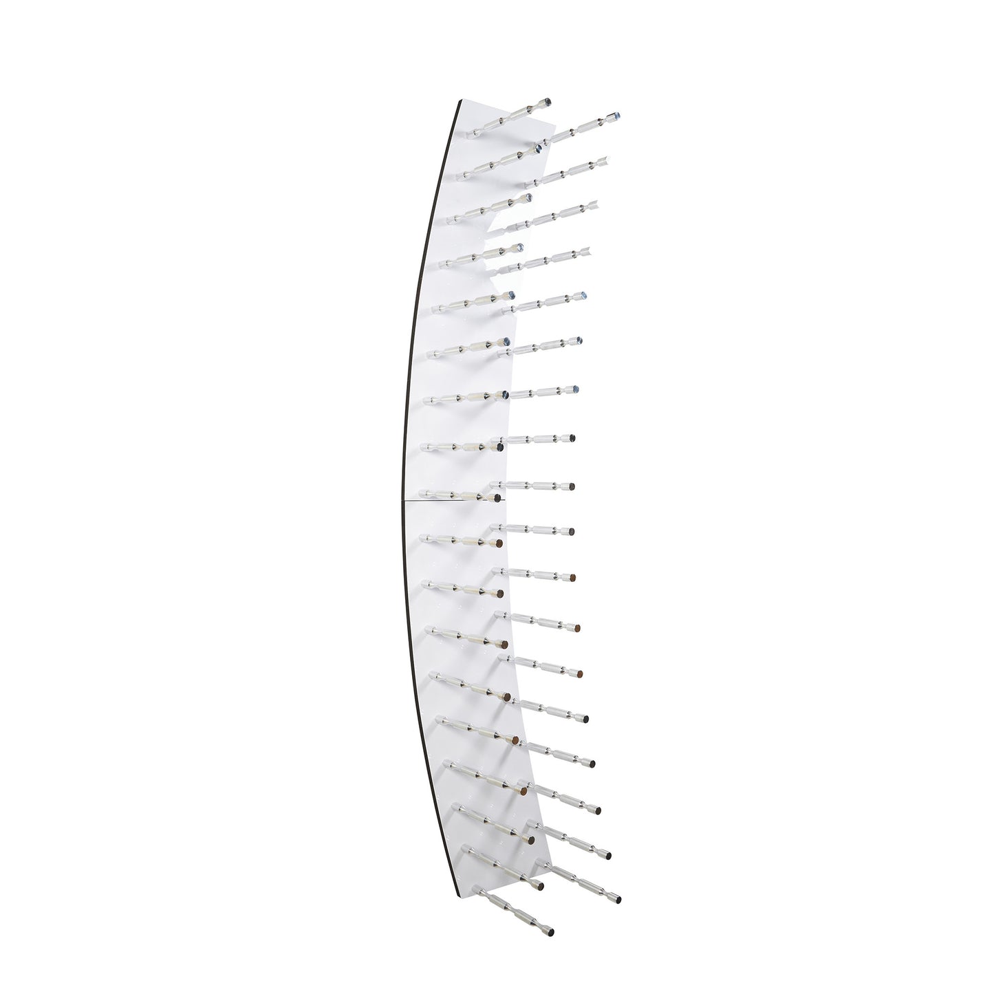 VINdustry Wine Peg & Panel Kit - 6 Foot Tall Curved Triple Bottle