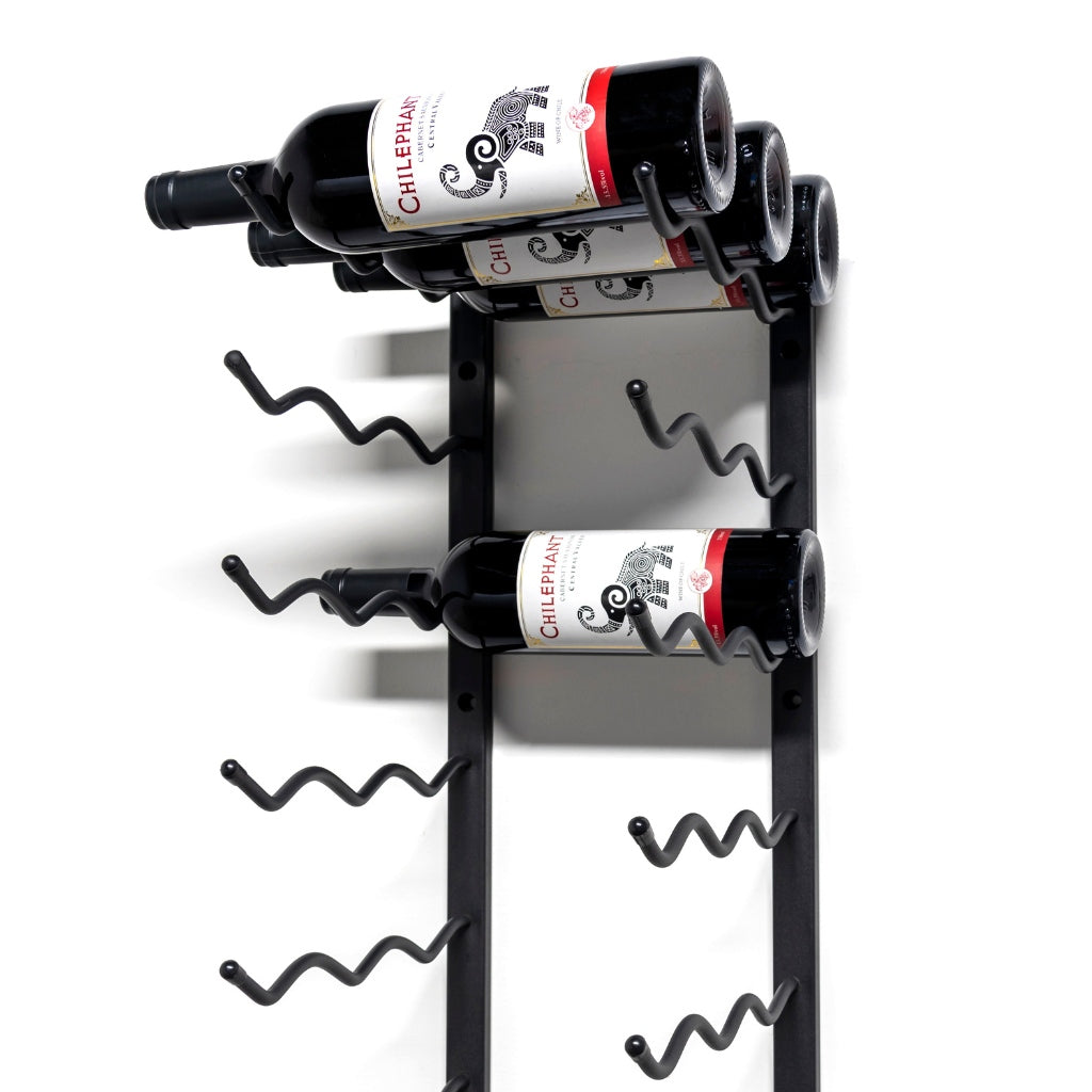 Wall Mounted Metal Wine Rack C-type