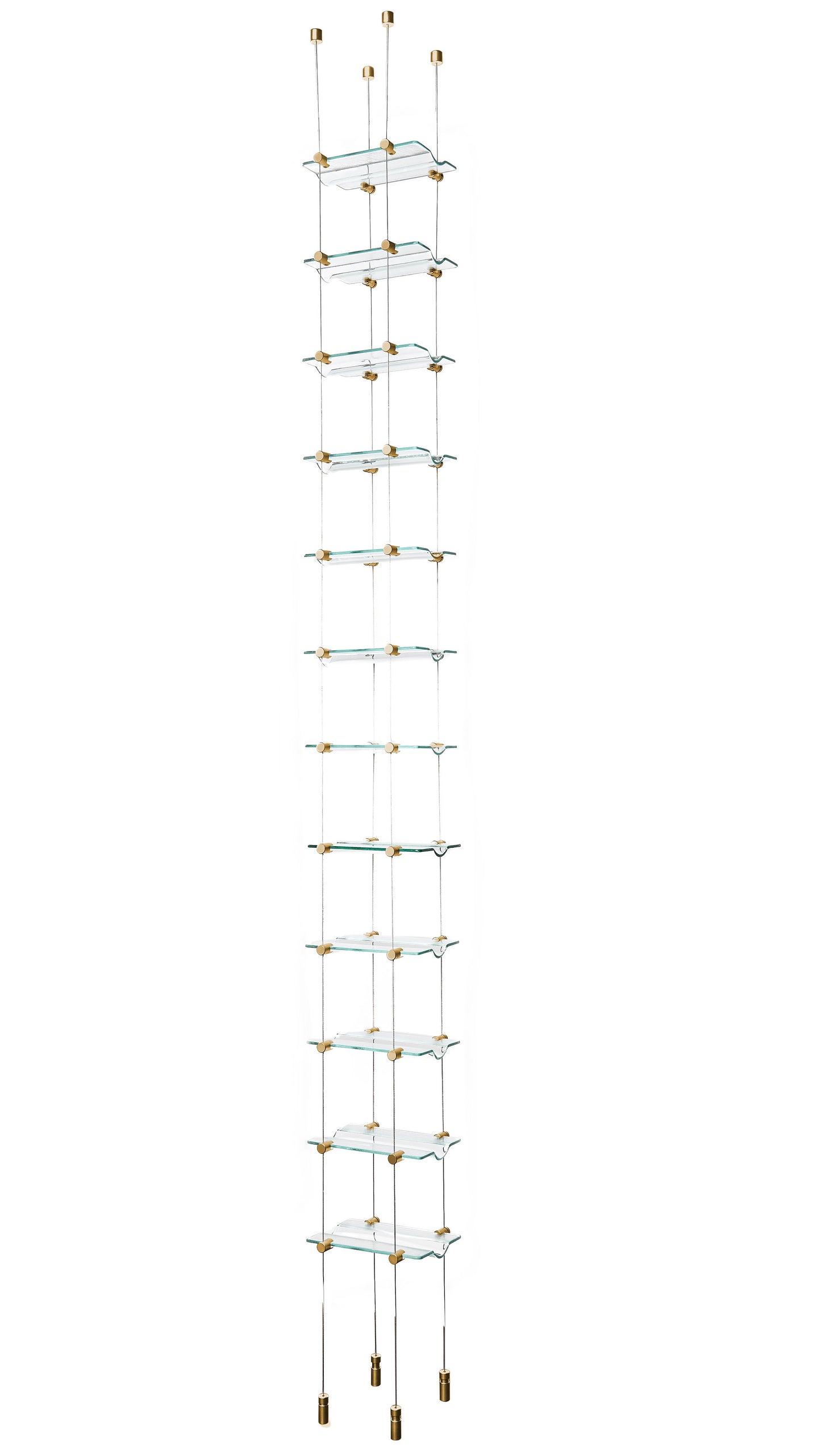 12 Bottle Float Cable Wine Racking Display Kit