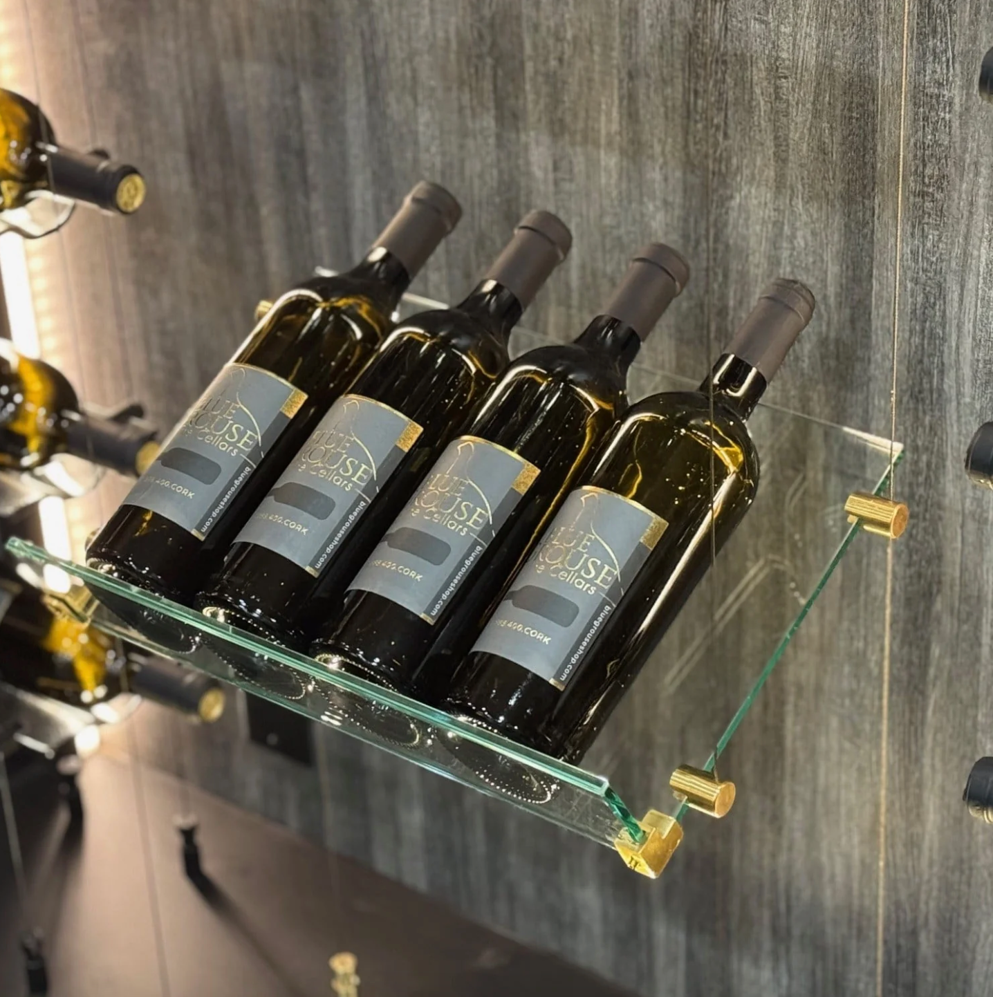 Float Angled Presentation Shelf