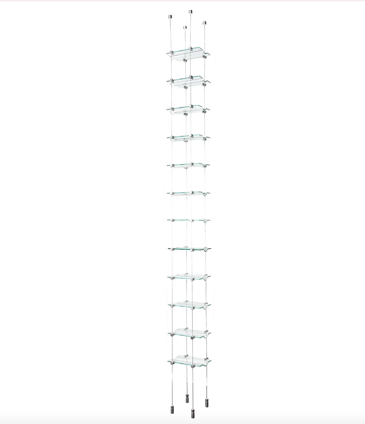 12 Bottle Float Cable Wine Racking Display Kit