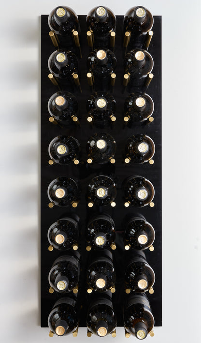 VINdustry Wine Peg & Panel Kit - 3 Foot Tall Rectangular, Cork Forward Pegs