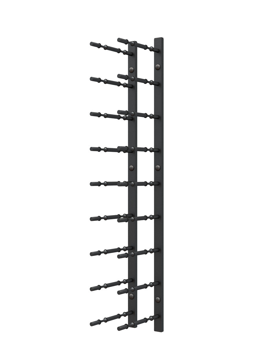 Horizontal Wall Rails – 3FT Metal Wine Rack