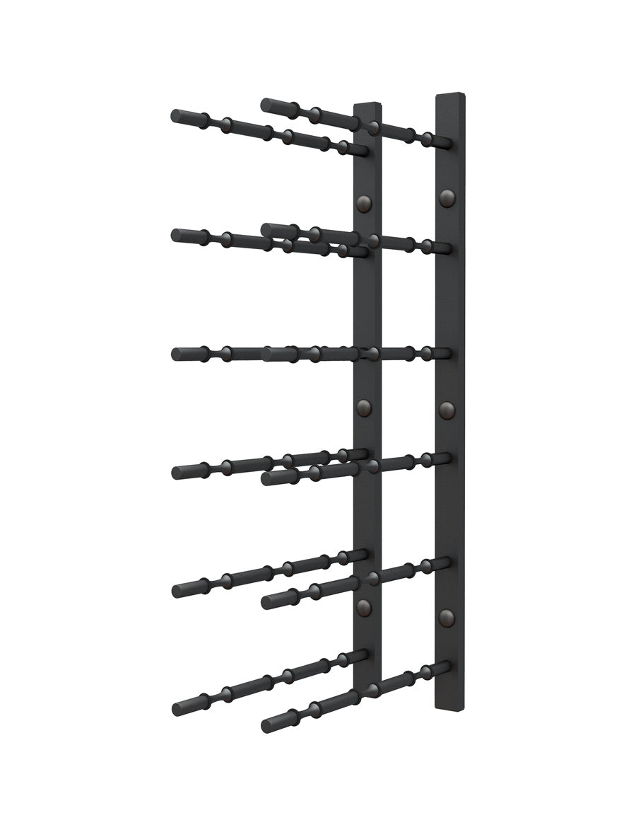 Horizontal Wall Rails – 2FT Metal Wine Rack