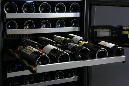 Allavino FlexCount Series 56 Bottle Dual Zone Built-In Wine Refrigerator- Right Hinge