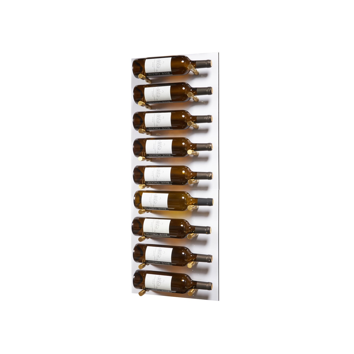 VINdustry Wine Peg & Panel Kit - 3 Foot Tall Rectangular, Label View Pegs Single Bottle
