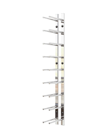 3FT Metal Wine Rack - Straight Wall Rails