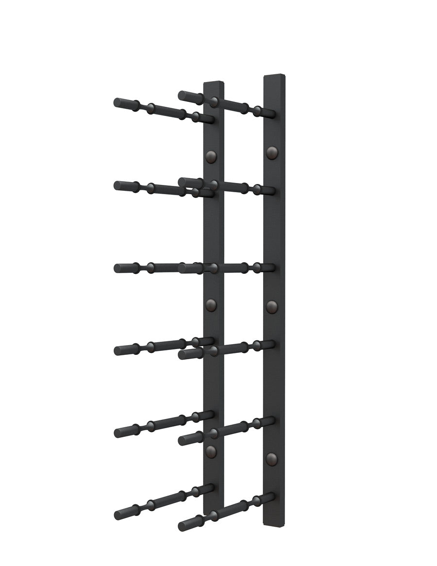 Horizontal Wall Rails – 2FT Metal Wine Rack