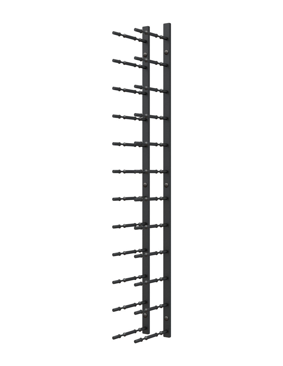 Horizontal Wall Rails – 4FT Metal Wine Rack