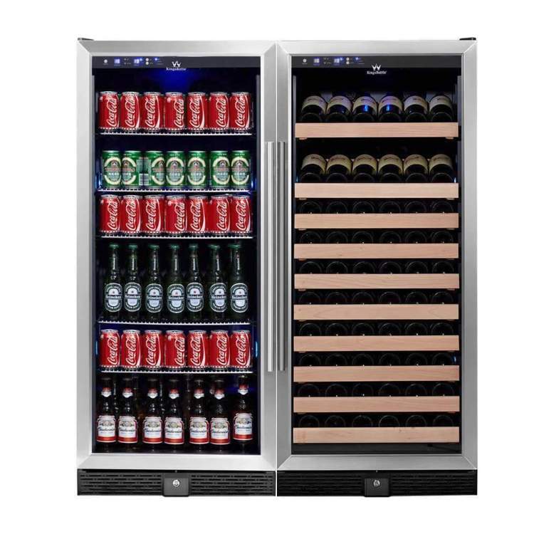 56 Inch Double Beverage and Wine Cooler