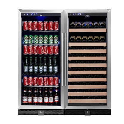 56 Inch Double Beverage and Wine Cooler