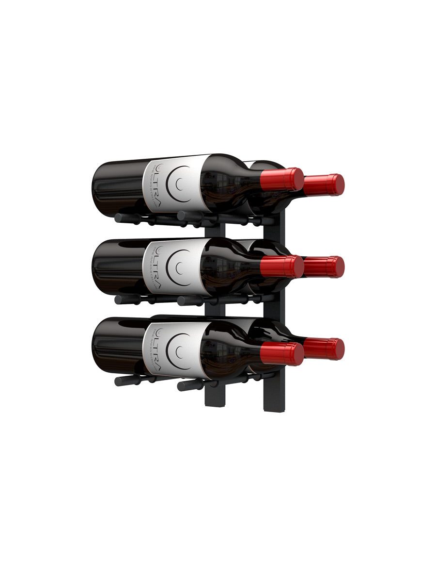 Horizontal Wall Rails – 1FT Metal Wine Rack