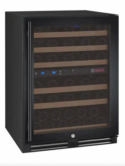 Allavino FlexCount Series 56 Bottle Dual Zone Built-In Wine Refrigerator- Right Hinge
