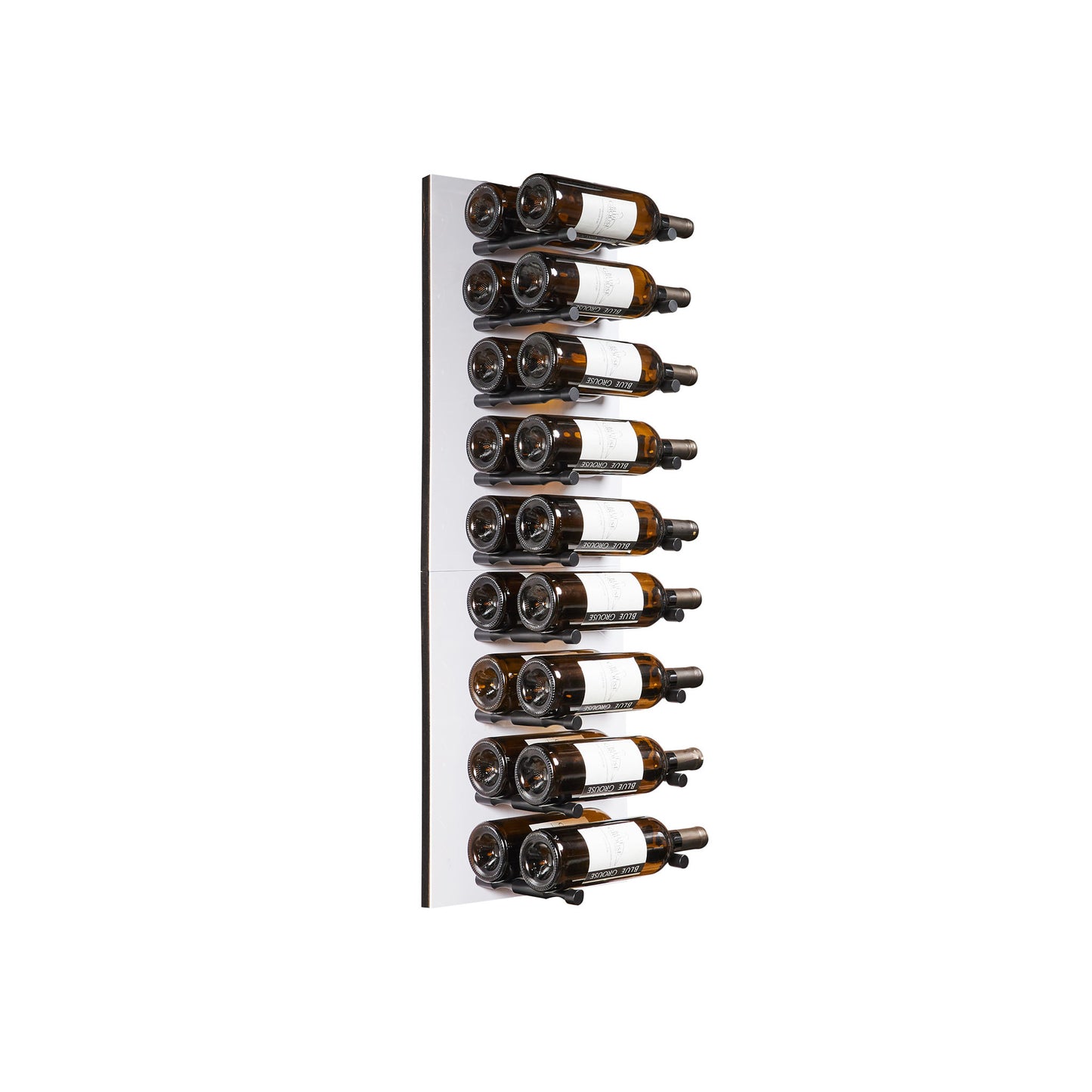 VINdustry Wine Peg & Panel Kit - 3 Foot Tall Rectangular Label View Pegs Double Bottle