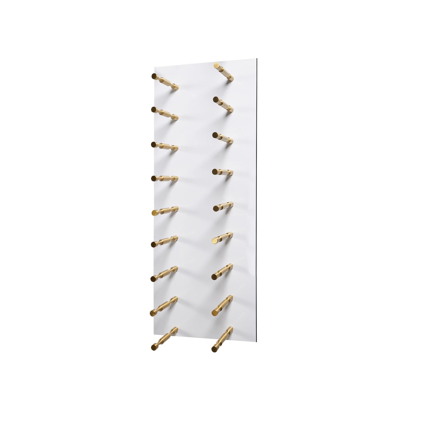 VINdustry Wine Peg & Panel Kit - 3 Foot Tall Rectangular Label View Pegs Double Bottle