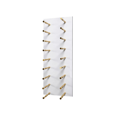 VINdustry Wine Peg & Panel Kit - 3 Foot Tall Rectangular Label View Pegs Double Bottle